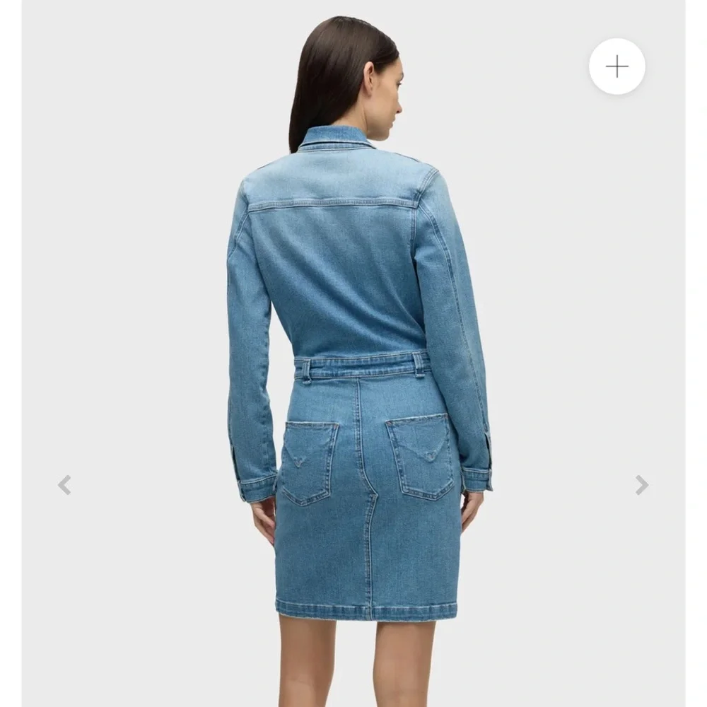 NWT Hudson Long Sleeve Reconstructed Dress - Picture 2 of 5